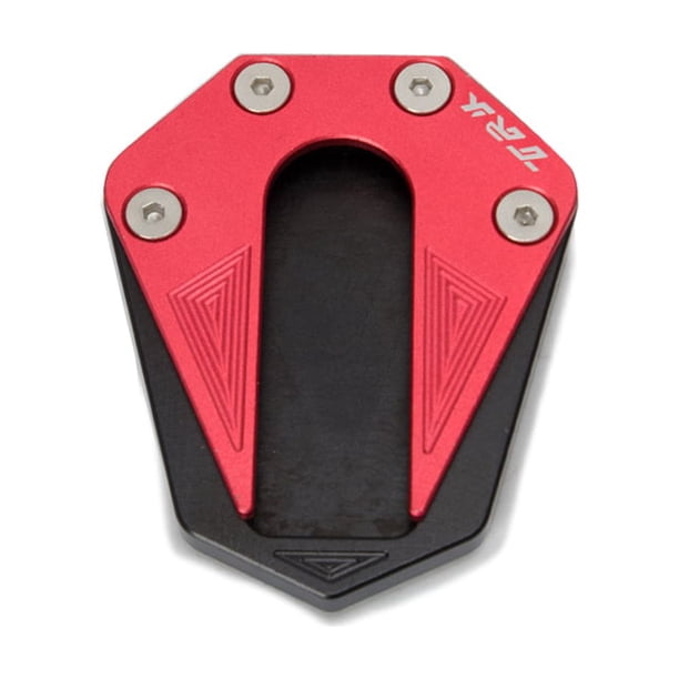Almohadilla de placa de pata de cabra accesorios de motocicleta extensión de ampliación de soporte lateral de pie