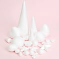 thumbnail image 3 of Clearance Under 5$ Decoration Foam Balls for Household, Yuoaen Foam DIY Smooth White Christmas Polystyrene Styrofoam For Crafts Ornaments Foam Foam For Crafts Polystyrene Styrofoam, 3 of 8