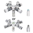 thumbnail image 6 of Aquarium Multi-ways CO2 Distributor Splitter Needle Valve Check Valve Bubble, 6 of 12
