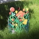 thumbnail image 2 of Jardín Colorido Y Pantalla Metálica De 3 Paneles Con Flores Para Patio Y Jardín, 2 of 5