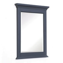 Kitchen Bath Collection KitchenBathCollection Newport 24-inch Wall Mirror Marine Gray