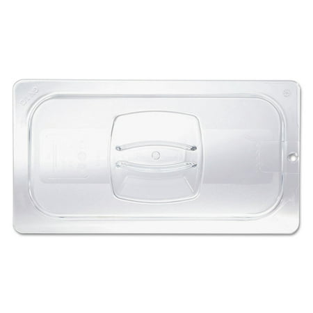 Rubbermaid Cold Food Pan Covers, 1/2-Size, 10.38 x 12.8, Clear