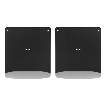 LUVERNE 250744 Rear Dually 20-Inch x 23-Inch Textured Rubber Mud Guards, Select Chevrolet Silverado, GMC Sierra 3500 HD, 2 Flaps Fits select: 2015-2018 CHEVROLET SILVERADO K1500 LT