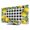 Black, variant on Indoor Elastic TV Cover, Summer Lemons Dust Proof TV Screen Slipcover Protection, Fruits White Flowers Farm Blue White Stripes Stretch Waterproof Monitor Fitted 24" TV Covers for Inside