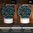 thumbnail image 3 of Salouo Hawaiian Style for Round Acrylic Night Light - Acrylic Sheets with LED Light Lamp Base - Decorative Night Lamp for Restaurant Bar Cafe Shop Room Decoration, 3 of 9