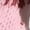 Pink, variant on Women'S Striped Color Block Long Sleeve Oversized Sweater Top Fall Casual Chunky Knit Sweater Pink M