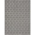 thumbnail image 2 of Well Woven Sila Ciel Modern Geometric Grey 5'3" x 7'3" Indoor/Outdoor Area Rug, 2 of 7