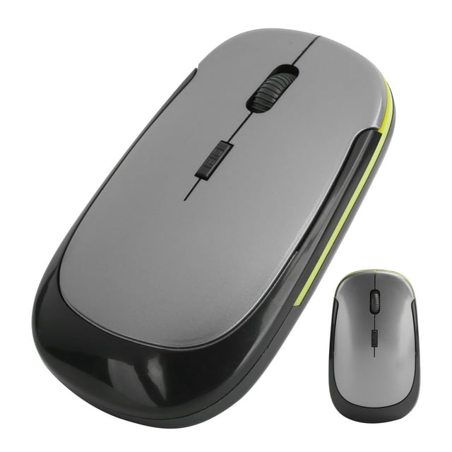Rdeghly 2.4G Mouse,Optical Mouse,2.4G Wireless Mouse Adjustable Optical USB Receiver Notebook Computer Accessories 1600dpi