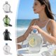 thumbnail image 1 of Botellas De Agua Deportivas De Plástico 1 unidad de botella de agua deportiva de plástico multicolor,vaso térmico con tapa para actividades al aire libre en verano (multicolor) Rkxzt, 1 of 8