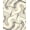 Gray Cream, Pattern 1, variant on ODIKA Abstract Backing Watercolor Inspired Motif Tonal Gradient Grey Flowing Dynamic Pet Friendly & Kids Safe for Bedroom, Bedside, Nursery