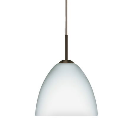 

Besa Lighting 1Bt-757207 Sasha Ii 1 Light Cord-Hung Mini Pendant - Bronze