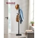 thumbnail image 2 of Perchero VASAGLE de madera maciza independiente con 8 ganchos, color negro, 2 of 6