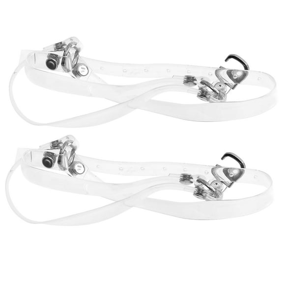 TAILTOSS 1 Pair Detachable Shoe Straps for Heels with Simple Design and Anti-loose Feature for Daily Use