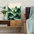 thumbnail image 5 of UXIEQU Misty Mountain Landscape Canvas Wall Art Print 15.75x11.81 Inches, 5 of 8