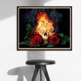 thumbnail image 3 of Fire Rose 5D DIY Full Drill Diamond Painting, 3 of 3