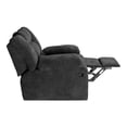 thumbnail image 4 of Sillón Reclinable Mecedora TRINITY Bumers 1 Plaza Gris Carbón, 4 of 7
