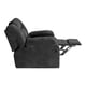 thumbnail image 4 of Sillón Reclinable Mecedora TRINITY Bumers 1 Plaza Gris Carbón, 4 of 7