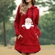 thumbnail image 2 of Sudaderas Navideñas de Cuello Redondo Para Mujer, Blusas Cortas de Manga Larga Holgadas Con Estampado Informal A La Moda, Blusa Sin Capucha Odeerbi ODB192595, 2 of 7