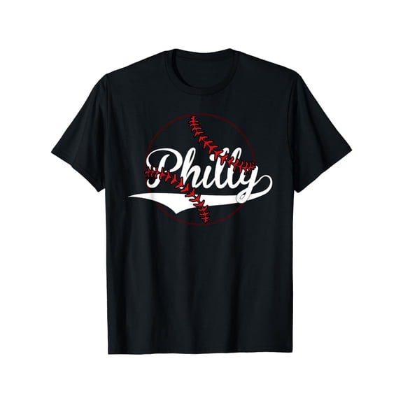 Philly Vintage Baseball Lovers Baseball Fans T-Shirt