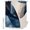 MidnightBlue, variant on Shower Curtains for Bathroom, Navy Blue Geometric Waterproof Fabric Shower Curtain, Modern Beige Abstract Art Decorative Bathroom Curtain for Bathtub, 36"x72", No Hooks Included