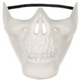 thumbnail image 1 of GOOHOCHY 1 máscara aterradora de esqueleto para cosplay, accesorio para fiesta de terror, máscara de calavera realista, accesorios para disfraz de fiesta, 1 of 7