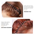 thumbnail image 2 of 10pcs Plastic Headbands Wavy Design Easy to Use for Women and Girls, 2 of 6