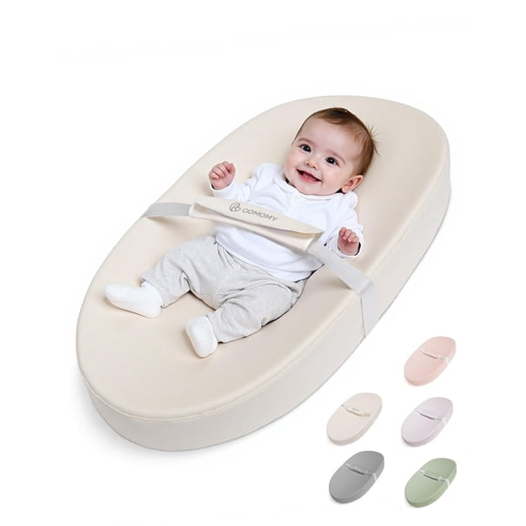 Colchoneta para Cambiar Pañales COMOMY 80x40x10cm Impermeable Antideslizante Beige