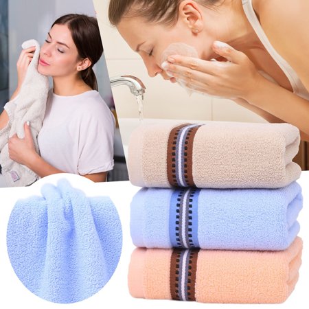 

Ounabing 3PC Towel Absorbent Clean And Easy To Clean Cotton Absorbent Soft Suitable For Kitchen Bathroom Living Room