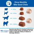 thumbnail image 4 of NexGard Flea & Tick Chewables for Dogs 24.1-60 lbs, Beef Flavor, 4 of 14