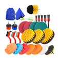 thumbnail image 3 of Abbracc Ensemble de Brosses de Nettoyage Automobile Polyvalent pour Tableau de Bord, Brosse de Détail de Roue 29 Pcs, 3 of 9