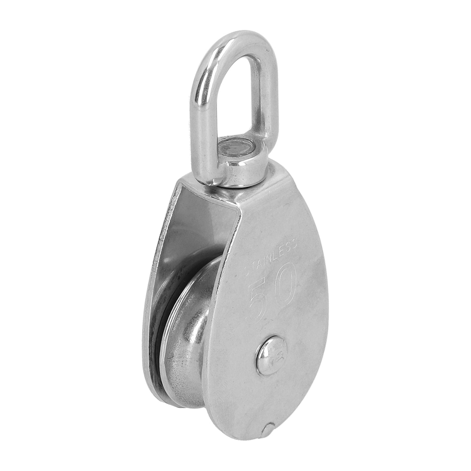 Pulley Block Sets, 360? Single Universal Lifting Rope Pulley Lifting Crane Pulley Wire Towing