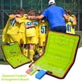 thumbnail image 3 of Tableros de marcadores Tablero de organización de fútbol con cremallera Tablero táctico de fútbol con cremallera magnética Tablero táctico de entrenador con imanes P, 3 of 4
