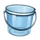 thumbnail image 4 of Cubo de agua con tapa Cubo de limpieza portátil para uso doméstico Cubo de agua para Azul, 4 of 9