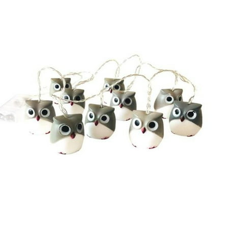 outdoor owl string lights