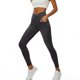 thumbnail image 2 of TaTaai Women's All Season Solid Color Faux Denim Long Pants Elastic Waist Slim Fit with Convenient Pockets Casual Versatile Comfortable Jean Trousers Gift, 2 of 5