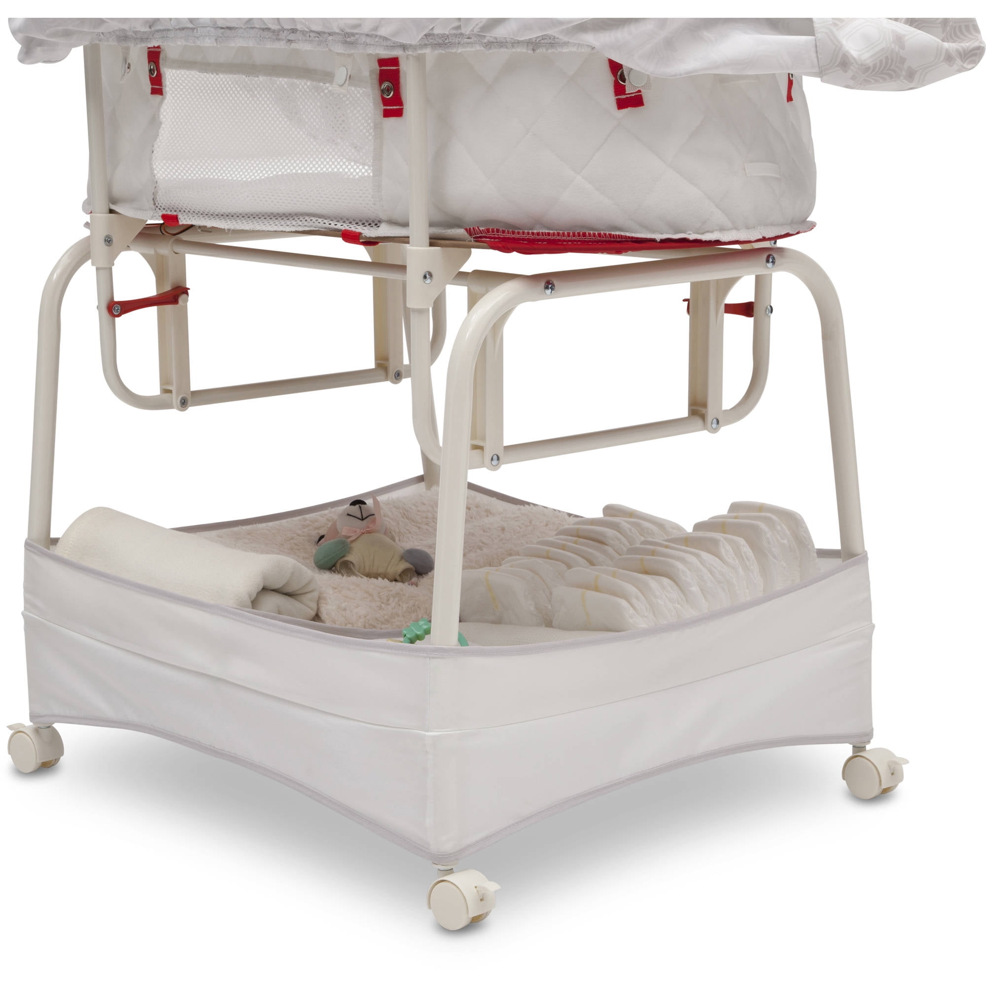 Delta gliding bassinet woodland friends sales