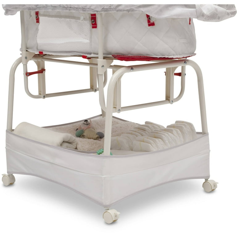 Delta Children Soothe and Glide Bassinet Art Deco Walmart