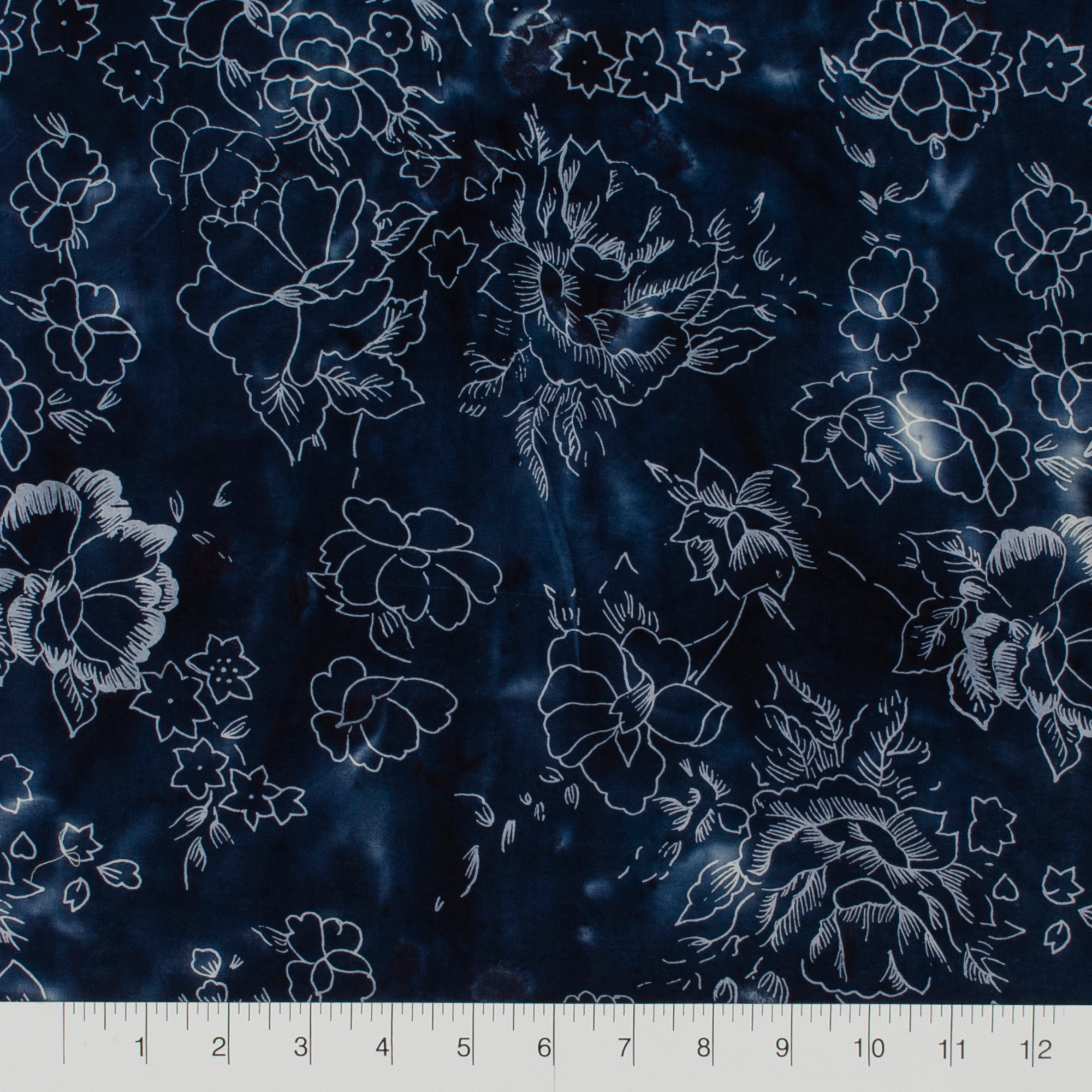 Create It 18"x21" Cotton Batik  Precut Sewing & Craft Fabric Bundle, Multicolor 15 Piece