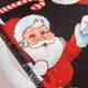 thumbnail image 4 of Vestido oscilante de manga larga con estampado navideño para mujer, vestido Retro con escote en V peludo y retazos Fridja  NMB4206, 4 of 6