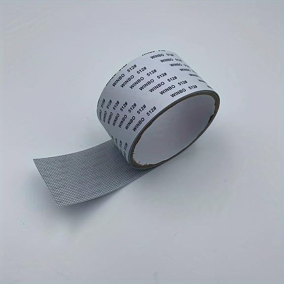 2M Fiberglass Screen Repair Roll – Self-Adhesive Quick Patch Tape for Long-Lasting, Weatherproof Fixes on Windows, Doors, Patios, RVs, and Insect Mesh Screens