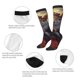 thumbnail image 3 of Fotbe Maple Leaf Meditating Squirrel Calcetas Divertidas Estampadas para Hombre y Mujer, Calcetas de Algodón hasta la Rodilla para Caminar, Correr, Enfermería y Embarazo, 3 of 6