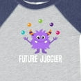 thumbnail image 4 of Inktastic Juggling Monster Future Juggler Boys or Girls Baby Bodysuit, 4 of 5