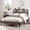 Brown#1, variant on Full Size Adjustable Bed Base, Full size metal bed frame, square platform bed with under-bed storage, no spring-loaded mattress required, vintage brown, Antique Brown Bed Frames,Platform Bed Frames