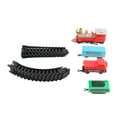 thumbnail image 1 of de tren Juguete de tren eléctrico para Kits de ferrocarril con motor de locomotora de , vagones de carga y vías, para de más de Yotijar Juego de pista de tren, 1 of 8