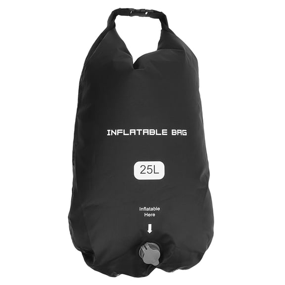 Portable Inflatable Bag Air Pump, 2,in,1 Waterproof Storage For Travel Footrest