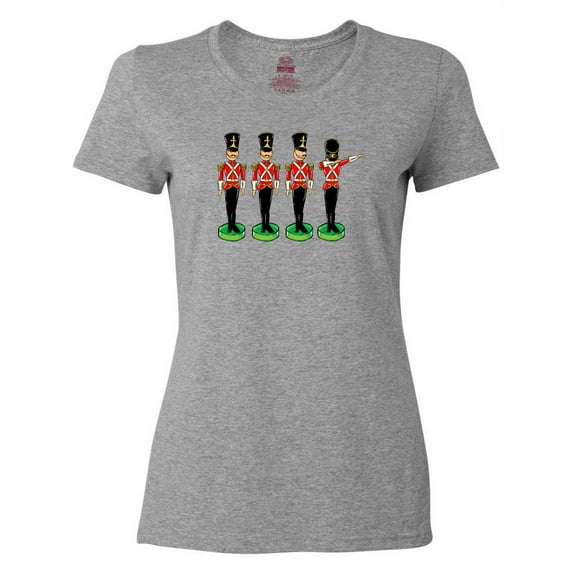Inktastic Christmas Dabbing Tin Soldier Women's T-Shirt