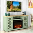 thumbnail image 5 of FESTIVO Farmhouse TV Stand with Electric Fireplace for up to 65" TVs -Green, 5 of 10