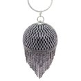 thumbnail image 1 of Party Handbag Fashion Tassel Round Ball Shape Clutch Bag Top Handle Bag, 1 of 5