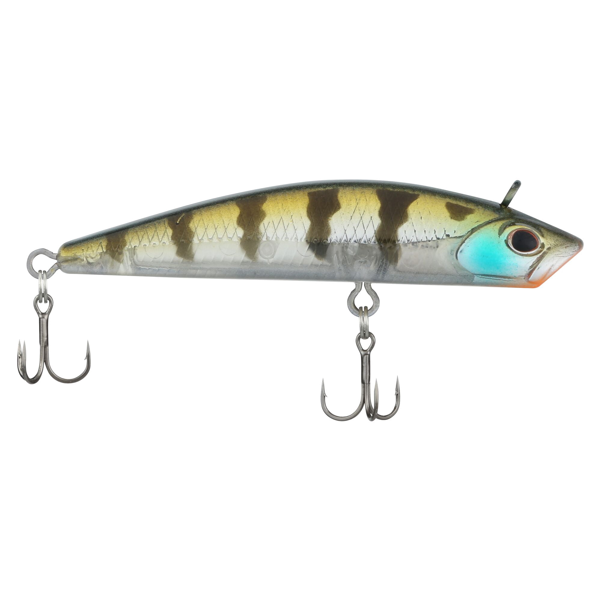 Berkley Finisher, 2 in, Glide Baits, Ghost Chrome Gill (1 Count)