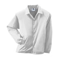 thumbnail image 1 of Chaqueta de Entrenador de Nylon Unisex BLANCO XL Ropa deportiva Augusta 3100, 1 of 1